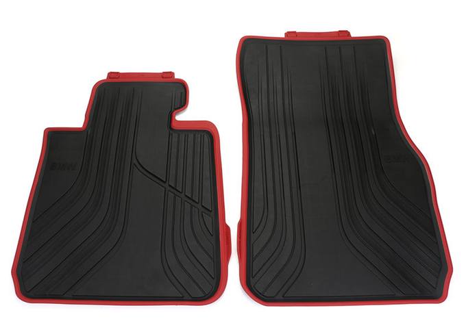 BMW Floor Mat Set - Front (All-Weather) (Sport) (Black) 51472219800